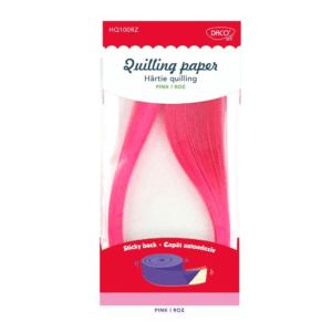 HARTIE QUILLING AA ROZ 42.5X0.5CM 100/SET DACO