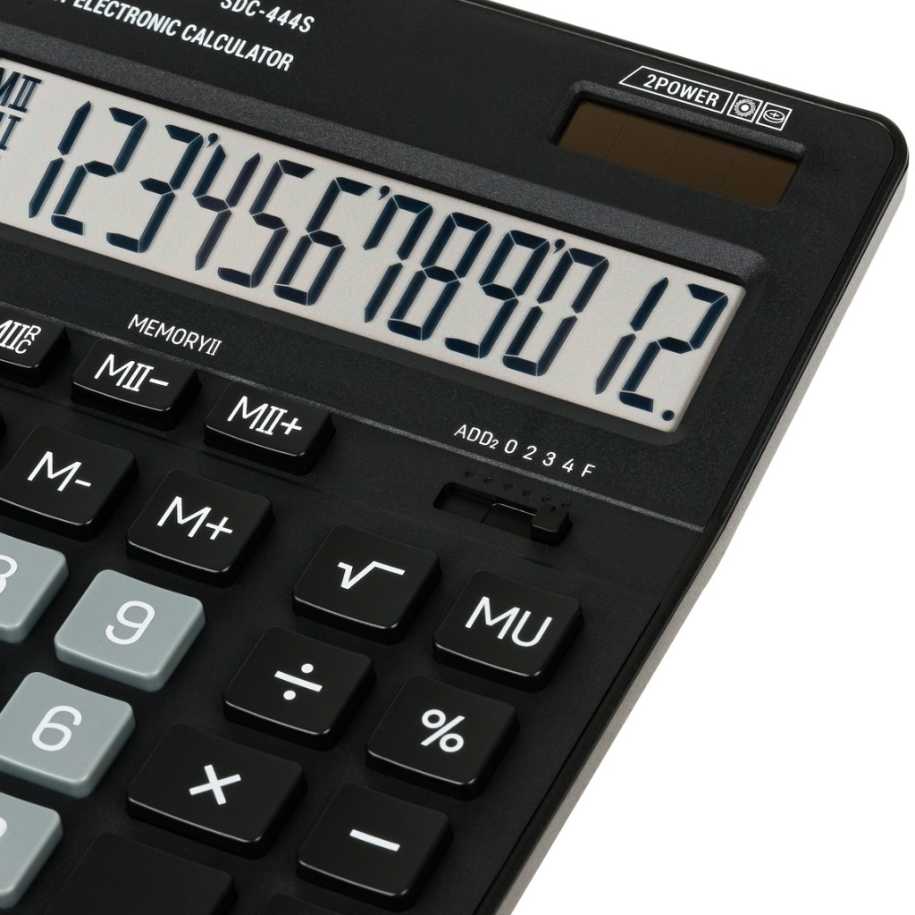 Calculator de birou 12 digiți, 199 x 153 x 31 mm, Eleven SDC-444S - imagine 4
